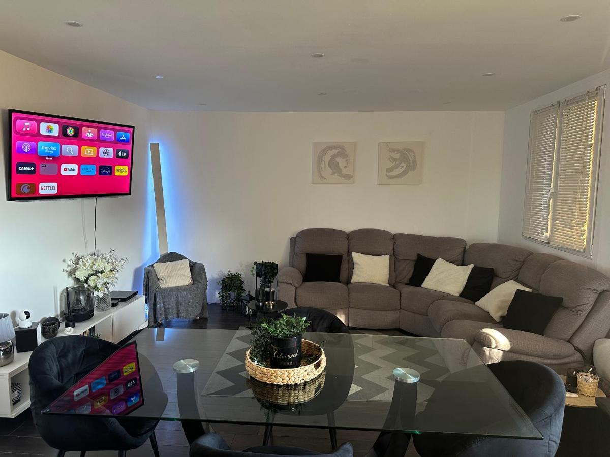 Location De Chambre Privee Dans Residence Prive, Jardins Et Parking Gratuit 1 Min To Tramway Et 9 Min De Centre-Ville, Accessibilite A Plusieurs Transports Νίκαια Εξωτερικό φωτογραφία